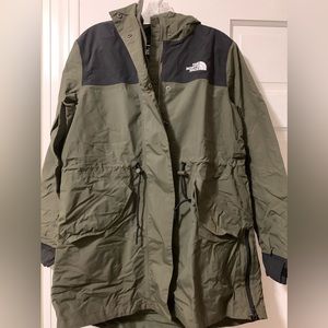 The North Face Green and Black Utility Jacket